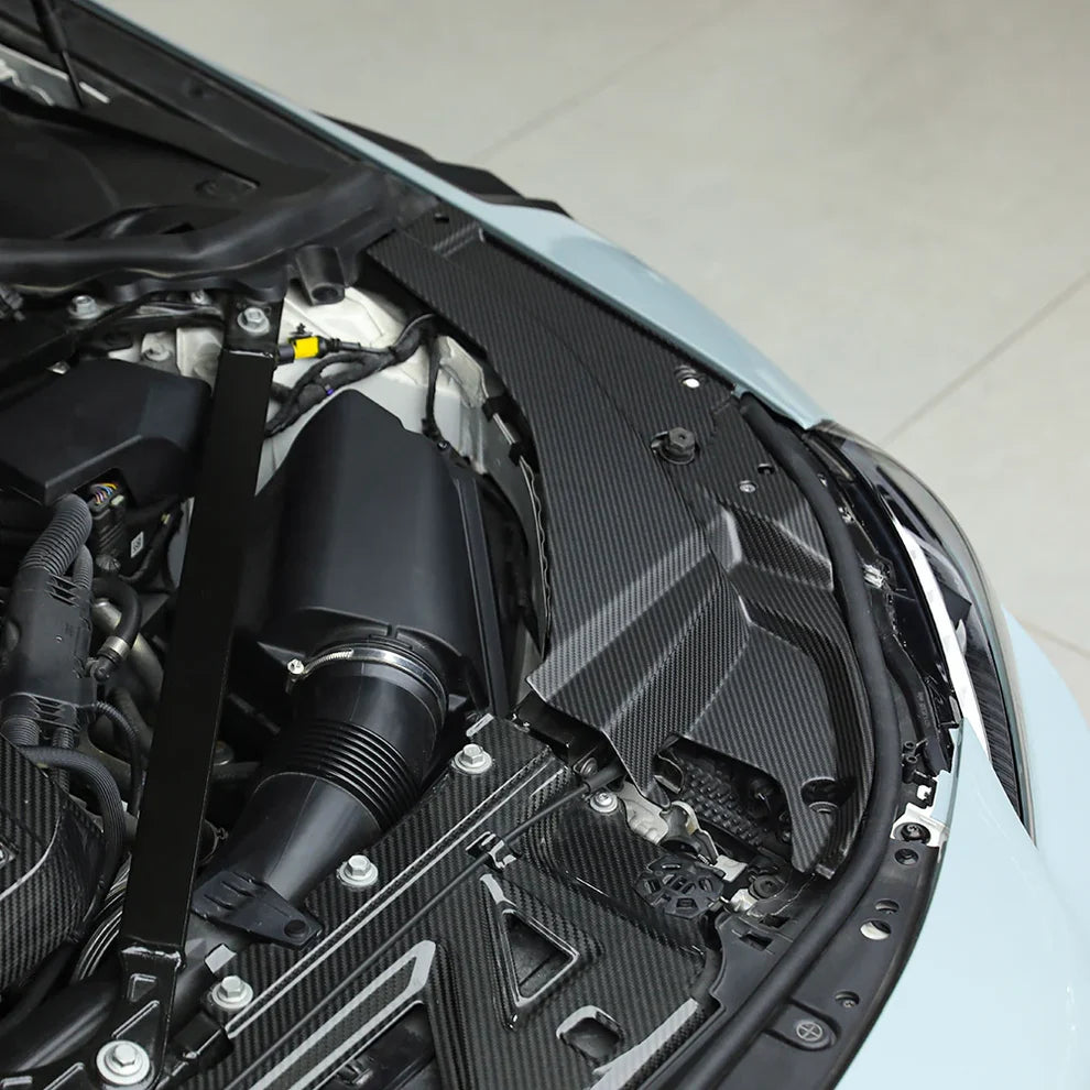 BMW G87 M2 Carbon Fiber Engine Bay Trim Set