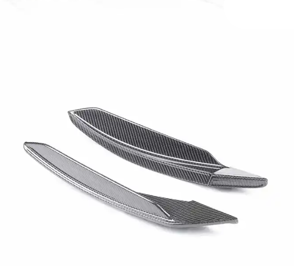 Ferrari F8 Tributo Carbon Fiber Front Splitter Canards