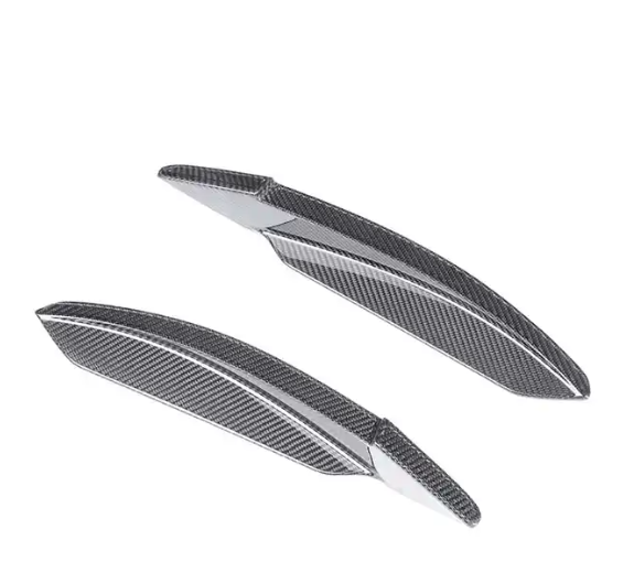 Ferrari F8 Tributo Carbon Fiber Front Splitter Canards