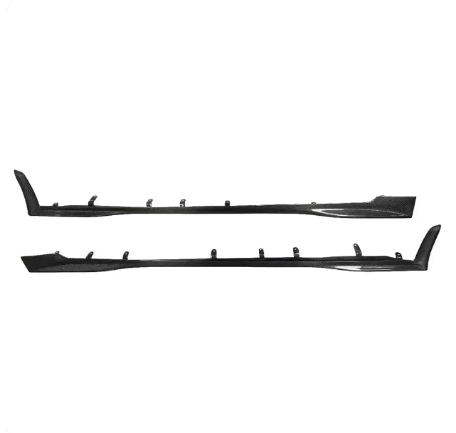 BMW G87 M2 Carbon Fiber Side Skirt Extension