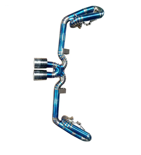 Porsche 911 GT3/GT3RS Full Straight Pipe Titanium Exhaust No Muffler