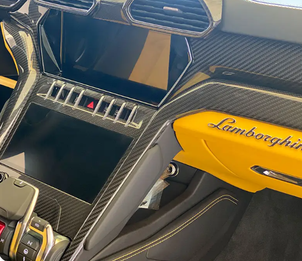 Lamborghini Urus Carbon Fiber Interior Replacement Trim