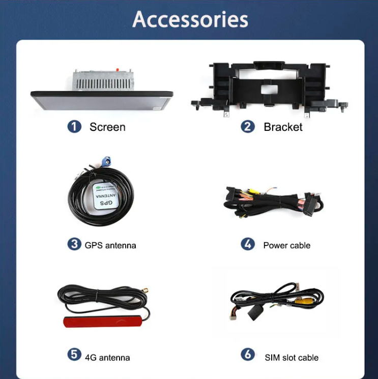 Audi A6 A6L A7 2012-2018 Wireless Apple Carplay 12.3 Screen