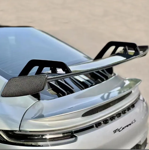 Porsche 911/992 Carbon Fiber GT3 Style Carbon Fiber Wing & Base