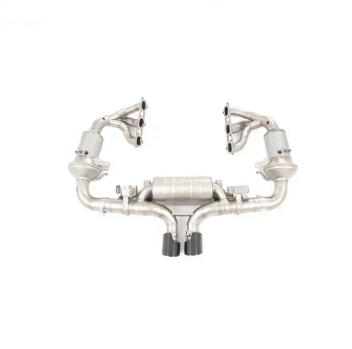 Porsche 992 GT3 Cat Less Headers & Complete Stain Less Steel Valved Muffler