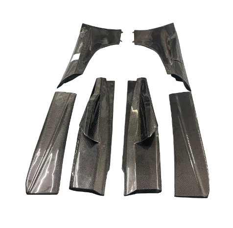 McLaren 650s/MP4 12C Carbon Fiber 675LT Side Skirts