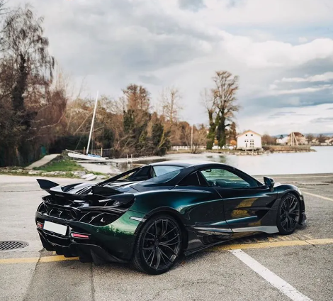 McLaren 720s/750s Artisan Fin Carbon Fiber Spoiler