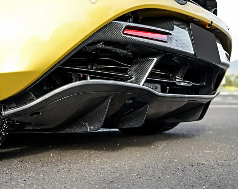 McLaren 720s Carbon Fiber Rear Bumper Trim