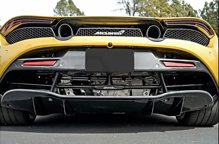 McLaren 720s Carbon Fiber Rear Bumper Trim