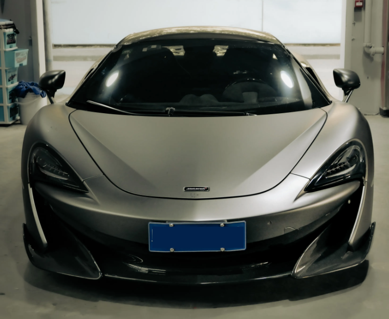 McLaren 570/570GT/540c 600LT Style Carbon Fiber Front Bumper With Front Lip