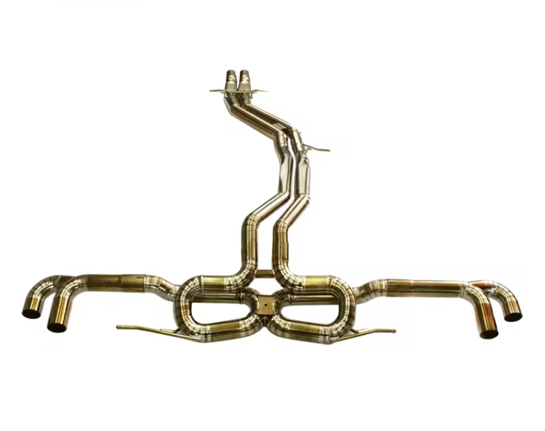 Lamborghini Urus Titanium Gold Cat Back Exhaust System