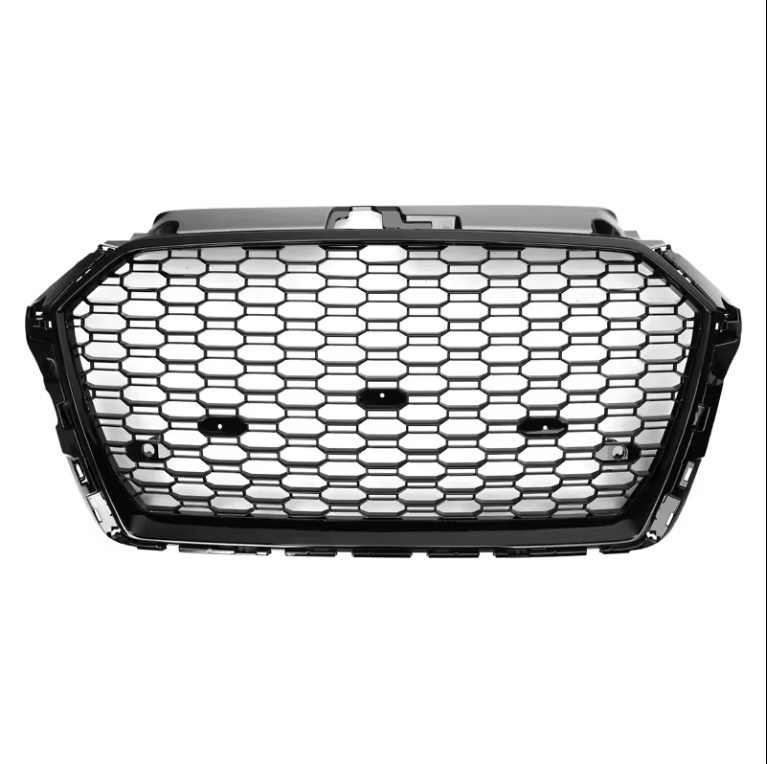 Audi A3/S3 2017-2019 RS3 Style Black Front Grille