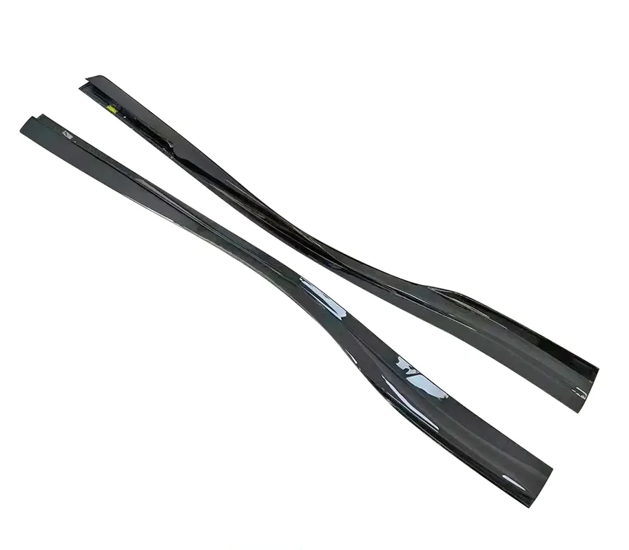 Ferrari F8 Tributo Carbon Fiber Side Skirt Extensions