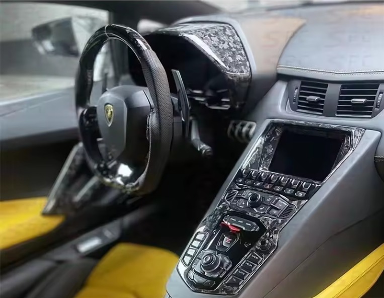 Lamborghini Aventador Interior Lamborghini Aventador SVJ Photos
