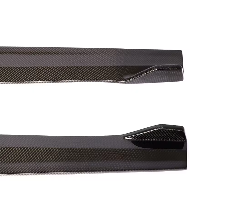 Audi A3/S3/RS3 8V Carbon Fiber Finn Side Skirt Extension