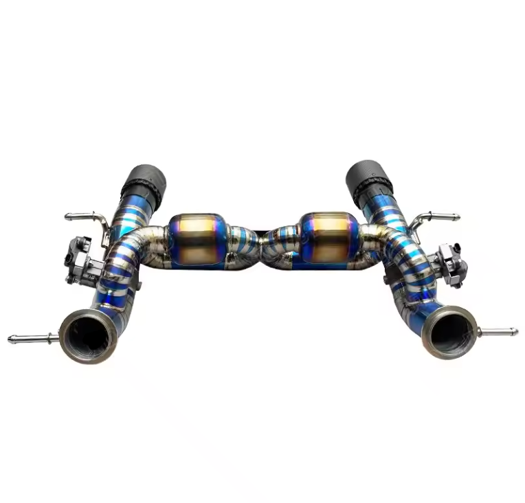 Maserati MC20 Titanium Valved Exhaust System With Muffler