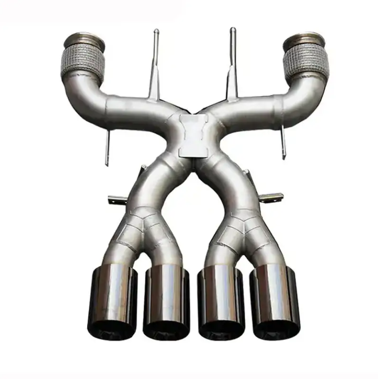 McLaren 765Lt Stain Less Steel X Pipe Exhaust System