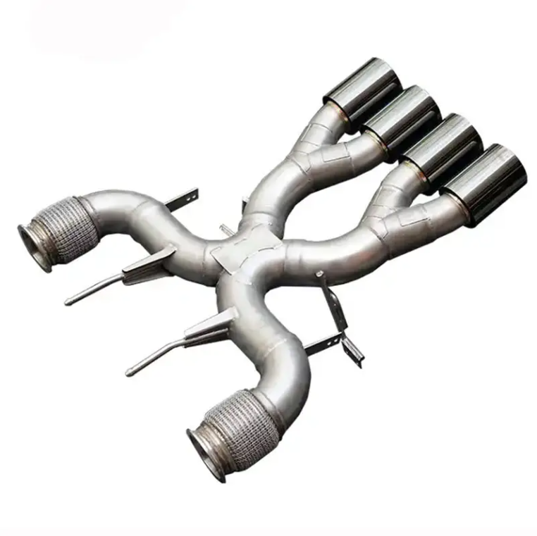 McLaren 765Lt Stain Less Steel X Pipe Exhaust System