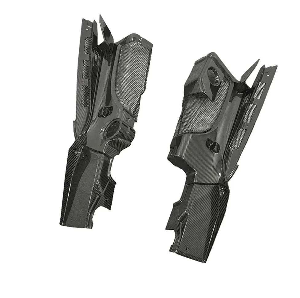 Audi R8 Gen 2 Carbon Fiber Engine Bay Side Panel Set