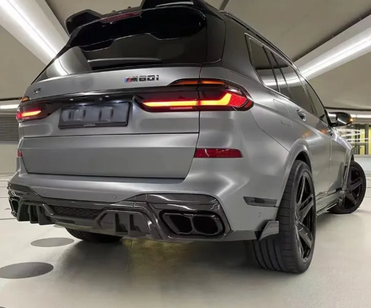 2019-2026 BMW X7 Carbon Fiber Artisan Rear Diffuser