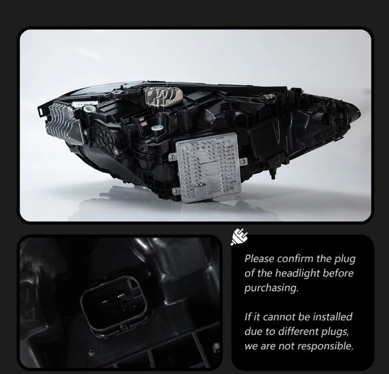 BMW 3/4 Series & M3/M4 G8X Snake Eyes Headlight Upgrade Plug & Play