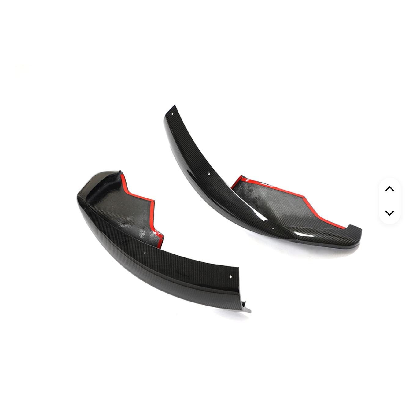 McLaren 570S Carbon Fiber Front 2PC Lip Splitters
