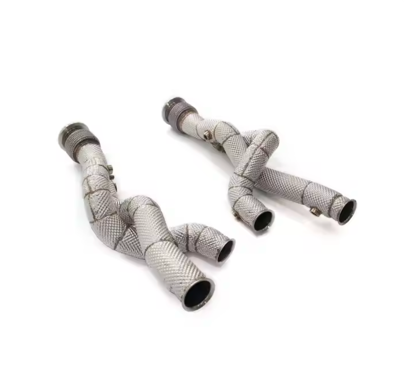 Lamborghini Revuelto Catless Down Pipe With Heat Shield