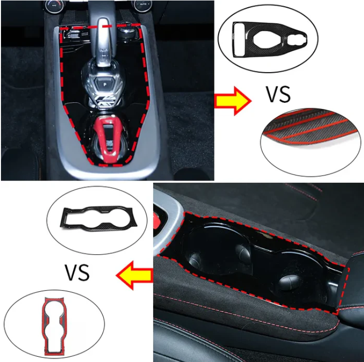 Lotus Emira Carbon Fiber Interior Trim Kit