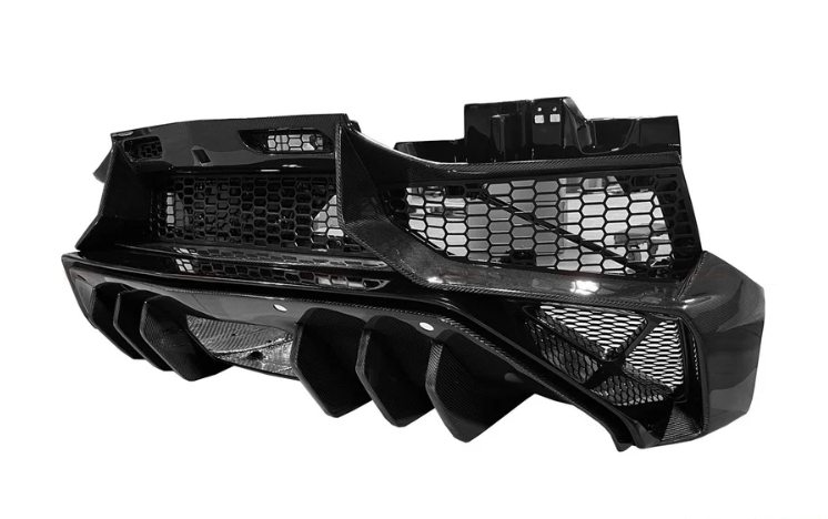 Lamborghini Aventador SV Style Carbon Fiber Rear Bumper