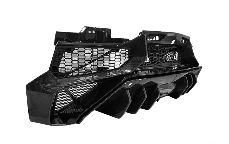 Lamborghini Aventador SV Style Carbon Fiber Rear Bumper