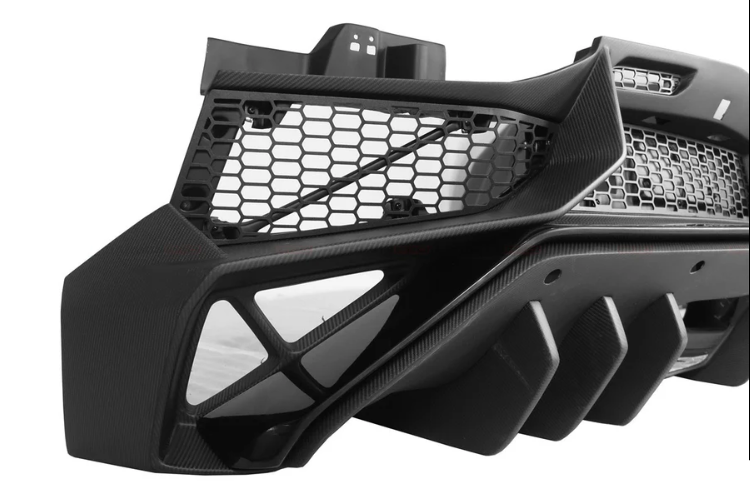 Lamborghini Aventador SV Style Carbon Fiber Rear Bumper