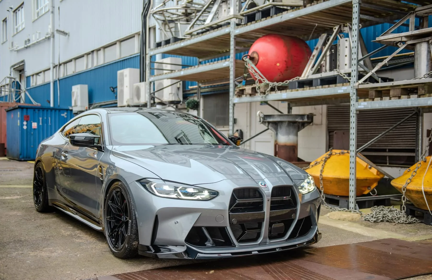 BMW G80 M3/G82/G83 M4 Gloss Black MP Style Front Lip