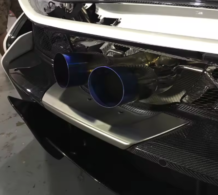 McLaren P1 Titanium Straight Pipe Exhaust System