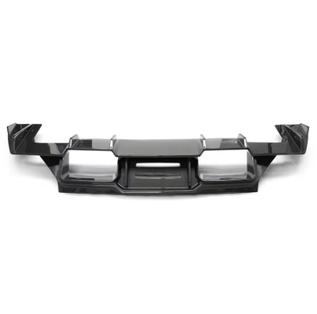 BMW G87 M2 Carbon Fiber AP Rear Under Tray Diffuser