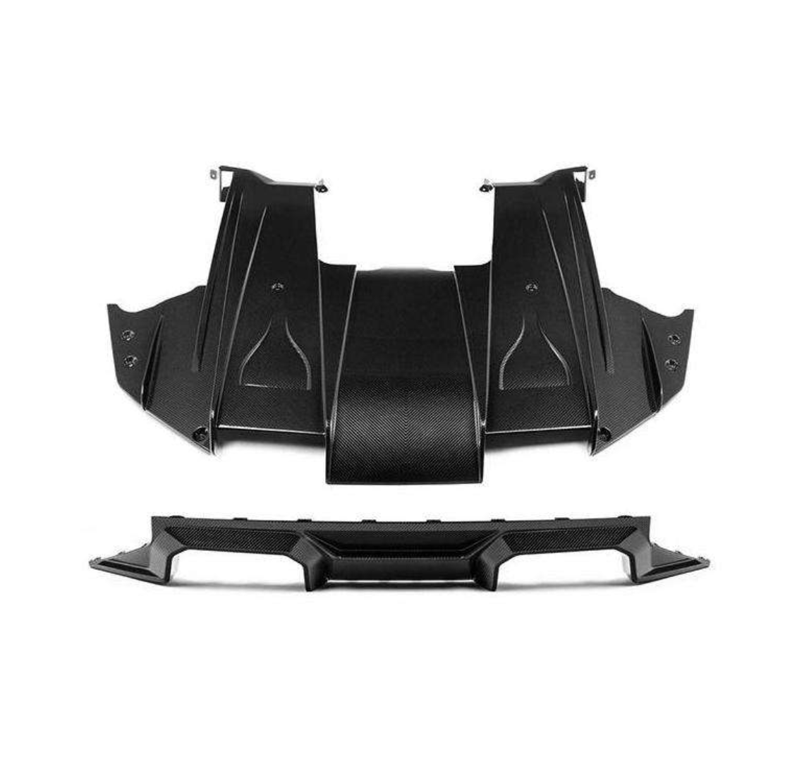 BMW G87 M2 Carbon Fiber AP Rear Under Tray Diffuser