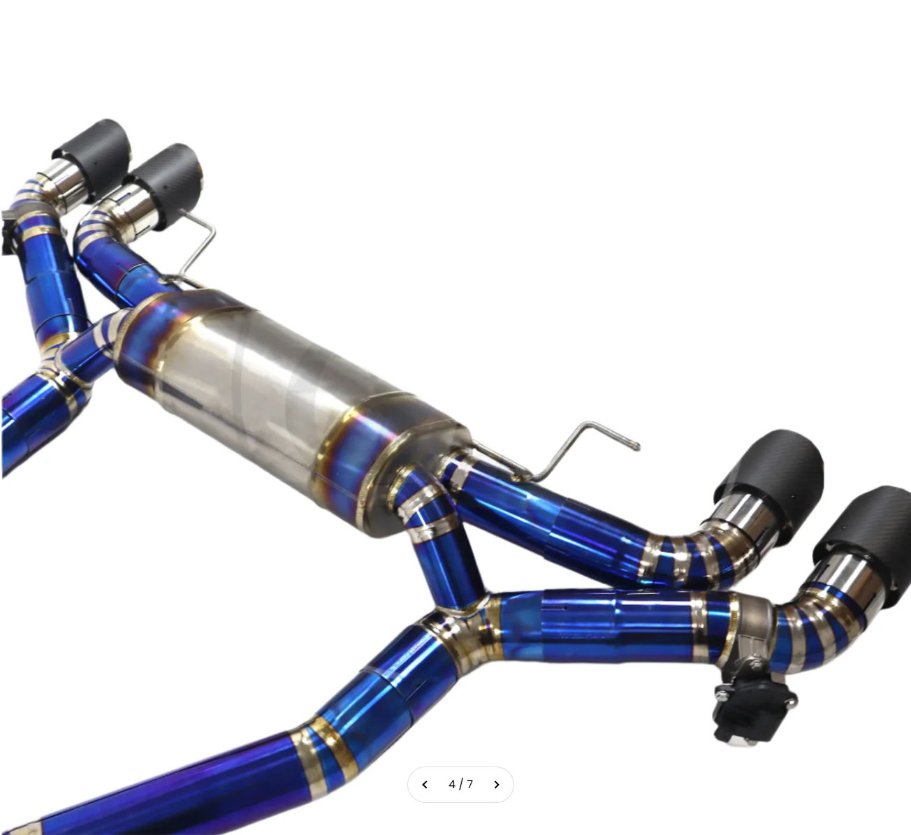 BMW M8 F91/F92/F93 Titanium Valved Exhaust System With Muffler