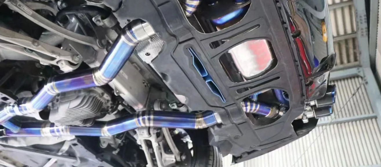 BMW M8 F91/F92/F93 Titanium Valved Exhaust System With Muffler