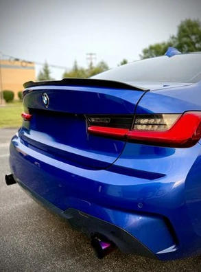 BMW G80 M3/ G20 3 Series Carbon Fiber OE Trunk Spoiler