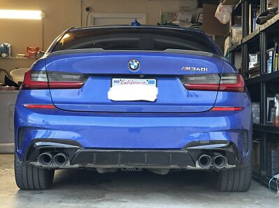 BMW G20 3 Series Gloss Black Rear Diffuser