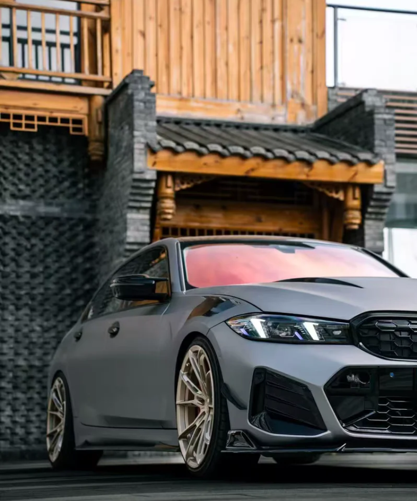 BMW G20 3 Series LED Snake Eyes Headlights Yellow & White DRL Switch