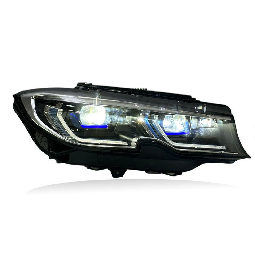 BMW G20 3 Series Laser Face Lift Headlights Plug & Play Yellow/White DRL Switch Back