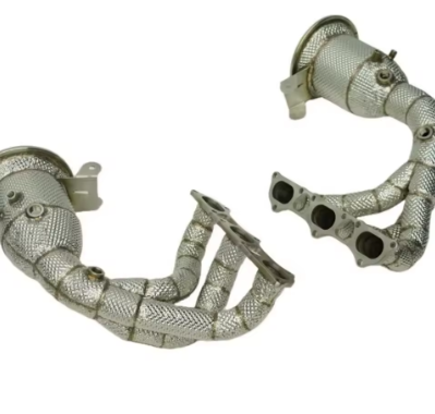 2021-2026 Porsche 992 GT3/GT3RS Stainless Steel Heat Shield Cat Less Headers