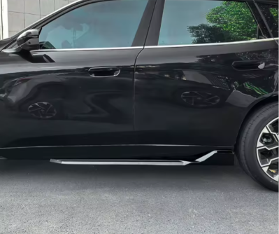 2025+ BMW X3 G45 Gloss Black Side Skirt Extensions