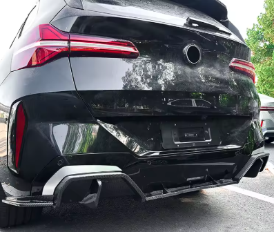 2025+ BMW X3 G45 Gloss Black Rear Diffuser