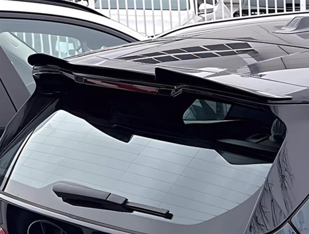 2025+ BMW X3 G45 Gloss Black Rear Roof Spoiler