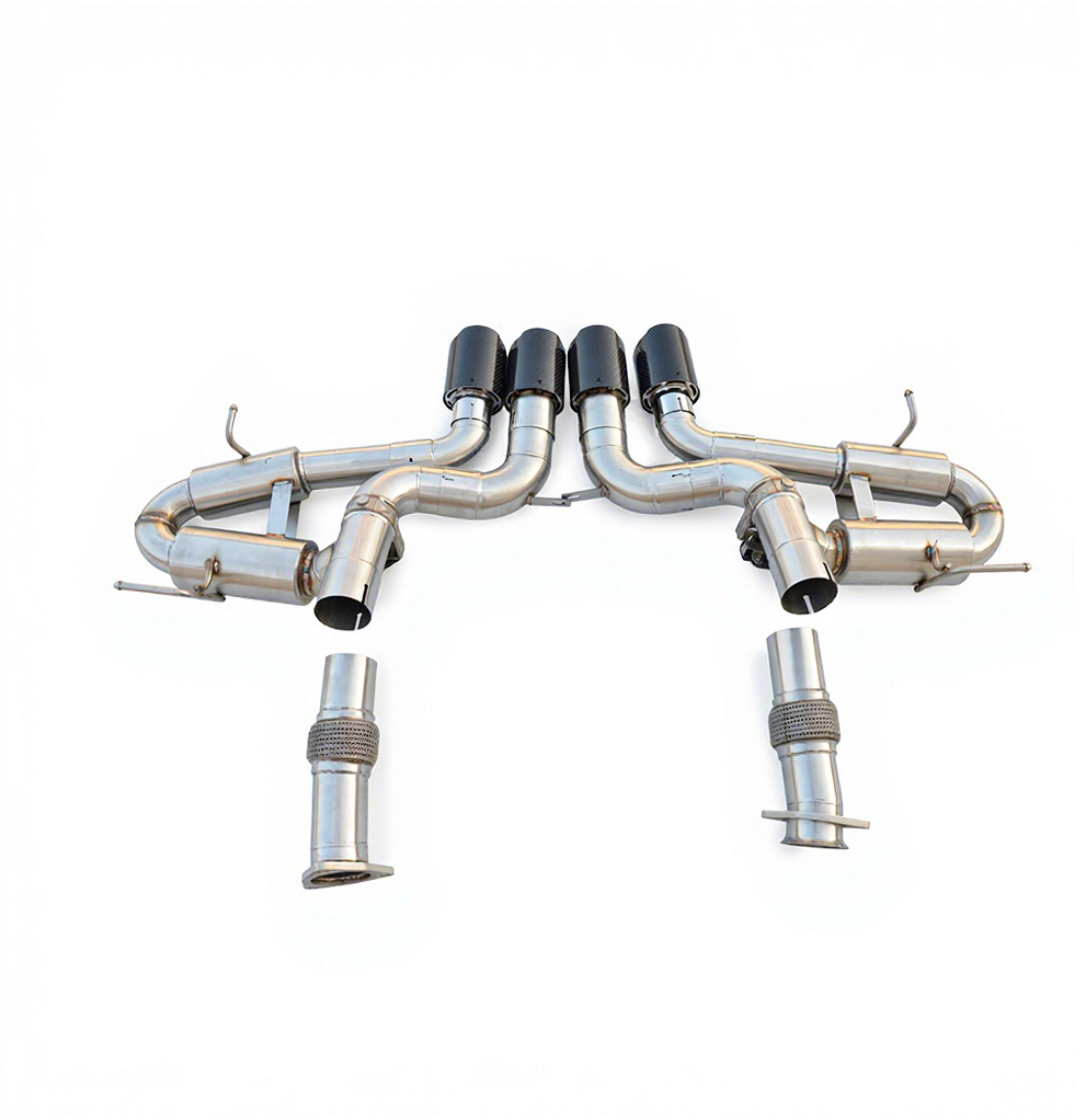 2024-2026 Corvette C8 Z06 Stain Less Steel Valved Exhaust System