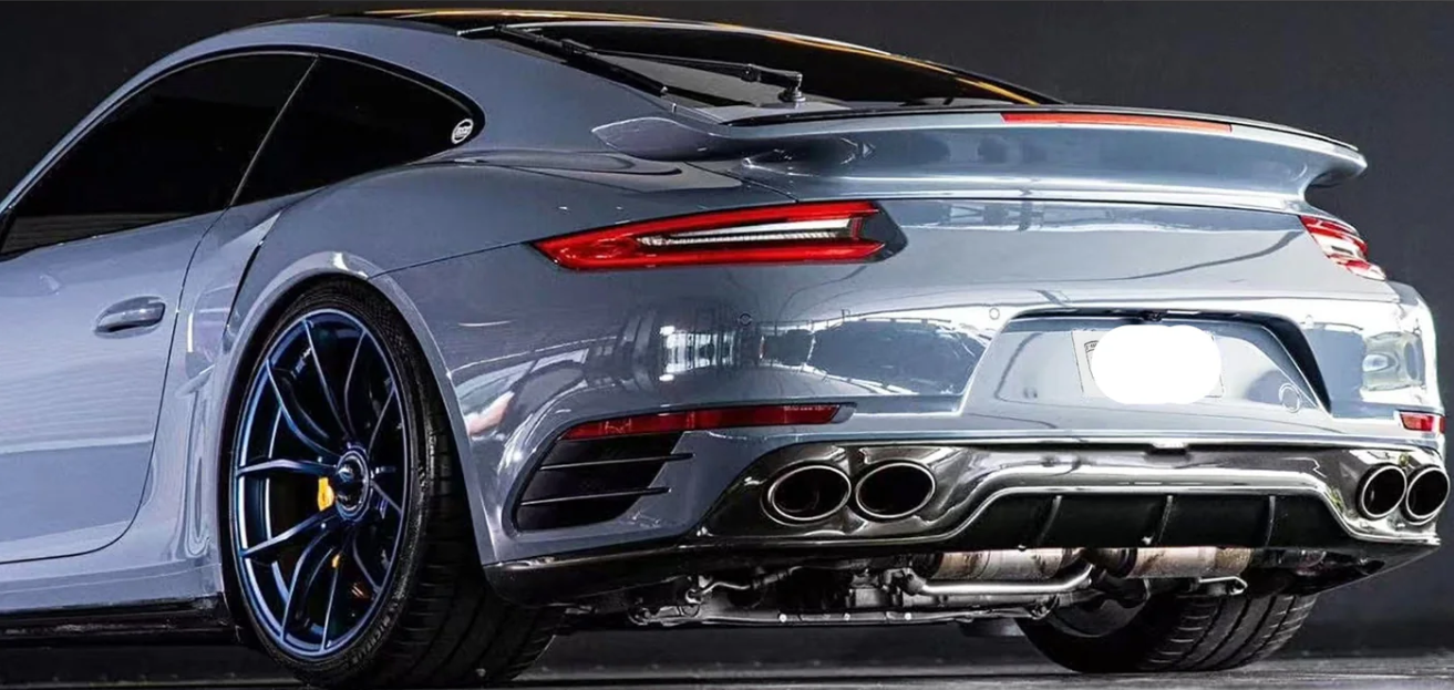 2014-2019 Porsche 991.1 991.2 Carbon Fiber Turbo/Turbo S Carbon Fiber Diffuser