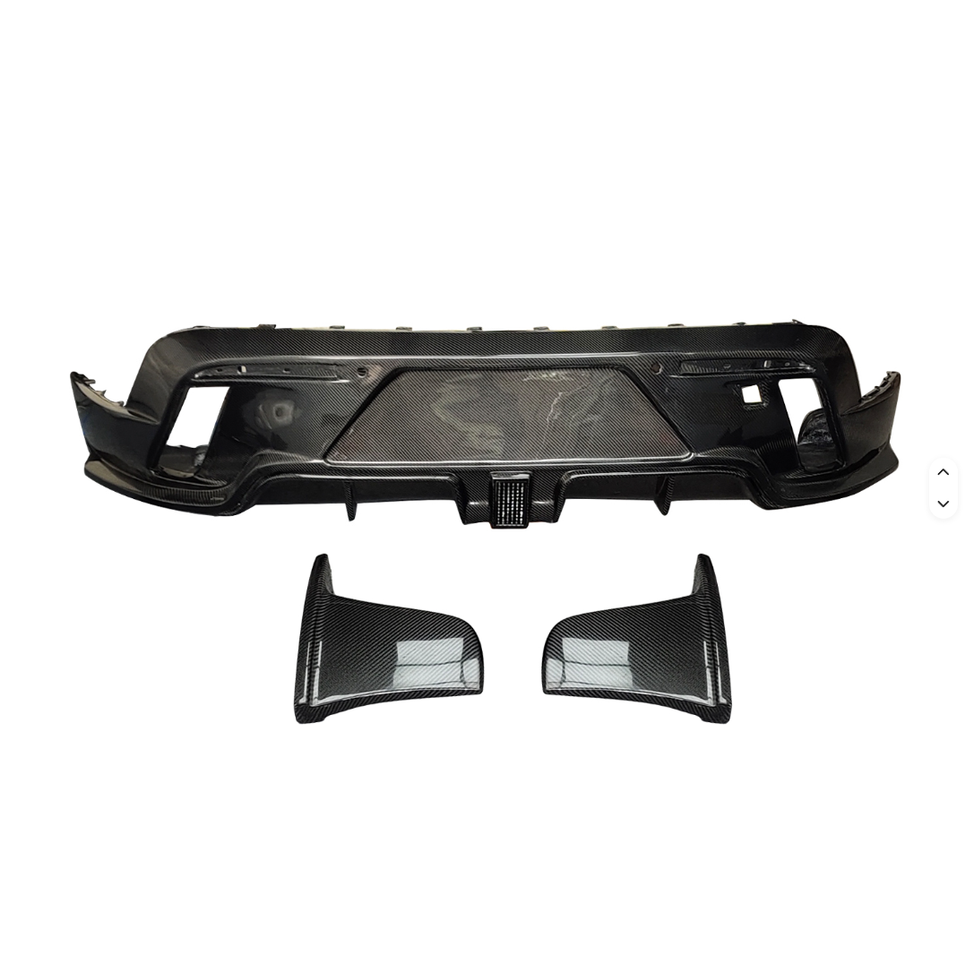 Porsche Taycan/Crossing Carbon Fiber Rear Artisan Diffuser