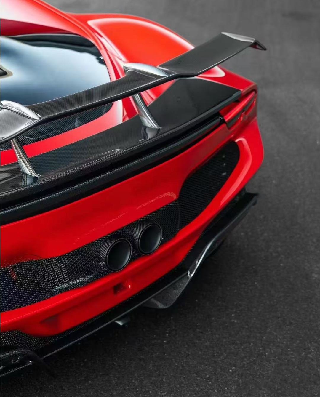 Ferrari 296 GTB Carbon Fiber AP Full Aero Kit