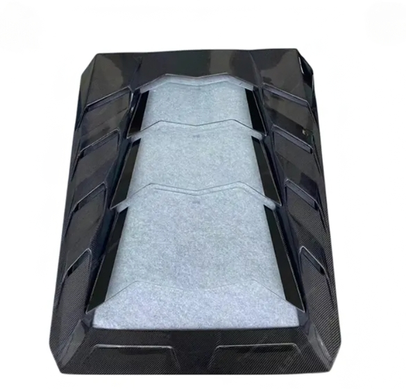 Lamborghini Huracan Carbon Fiber Glass Engine Cover